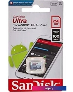 Карта памяти Ultra microSDXC SDSQUNR-256G-GN3MN 256GB Sandisk