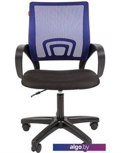 Кресло 696 LT (черный/синий) Chairman