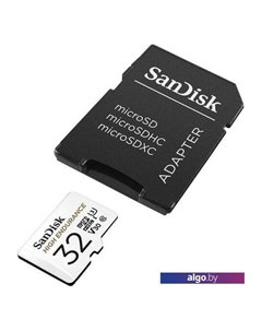 Карта памяти High Endurance microSDHC SDSQQNR-032G-GN6IA 32GB (с адаптером) Sandisk