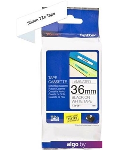 Картридж-лента для термопринтера TZe-261 (36 мм,8 м) Brother