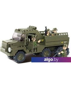 Конструктор M38-B0301 Армейский грузовик Sluban