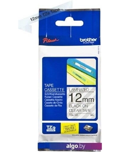 Картридж-лента для термопринтера TZe-131 (12 мм, 8 м) Brother