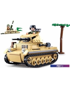 Конструктор WWII M38-B0691 Танк Sluban