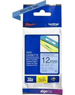 Картридж-лента для термопринтера TZe-531 (12 мм, 8 м) Brother