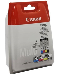Картридж CLI-471 BK/C/M/Y Canon