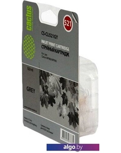 Картридж CS-CLI521GY (аналог Canon CLI-521 Gray) Cactus