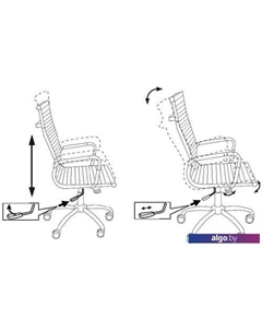 Кресло CH-883 (черный) Бюрократ