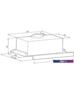 Кухонная вытяжка DHF 60.0 E Graude