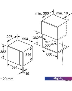 Микроволновая печь BFL524MB0 Bosch