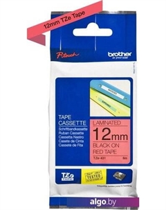 Картридж-лента для термопринтера TZe-431 (12 мм, 8 м) Brother