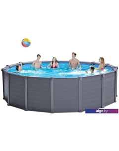 Каркасный бассейн Graphite Gray Panel 26384 (478х124) Intex