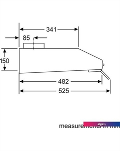 Кухонная вытяжка iQ300 LU26150GB Siemens