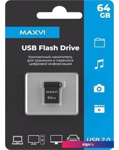 USB Flash MM 64GB (темно-серый) Maxvi