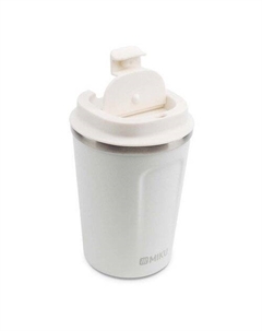 Термокружка 380мл (белый) Miku