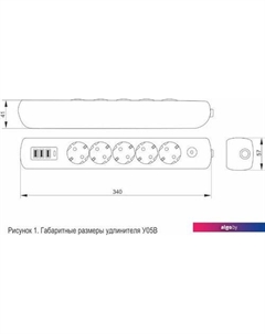 Удлинитель WYP12-16-05-02-ZKU-K02 Iek