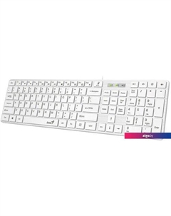 Клавиатура SlimStar 126 (белый) Genius
