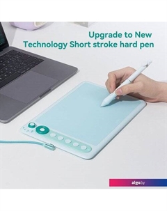 Графический планшет Parblo Intangbo X7 (розовый)