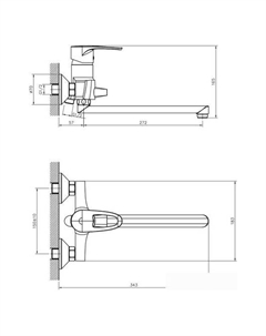 Смеситель DR70043 Decoroom