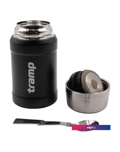 Термос для еды TRC-132ч 800 мл (черный) Tramp