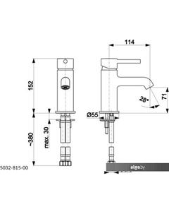 Смеситель Moza 5032-815-31 Armatura