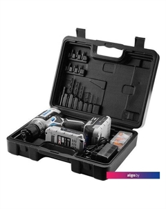 Дрель-шуруповерт DKCD20V PRO 080-1001 (с 2-мя АКБ, кейс, оснастка) Deko