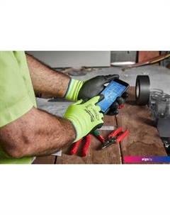 Перчатки хозяйственные Hi-Vis Cut level 2/B 10/XL 4932479924 Milwaukee