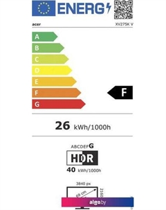 Игровой монитор Nitro XV275KVymipruzx UM.HX5EE.V05 Acer