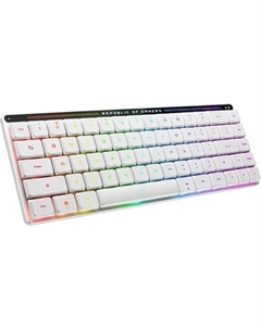 Клавиатура ROG Falchion Moonlight White ( RX Low Profile Blue) Asus