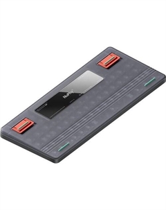 Клавиатура Air75 V2 Lunar Gray (Gateron Low Profile Red 2.0) Nuphy