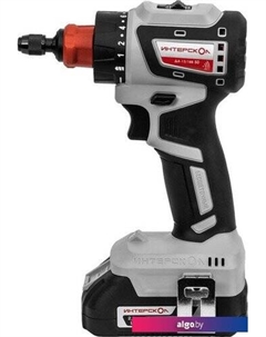 Дрель-шуруповерт Комби ДА-13/18В (с 2-мя АКБ, кейс) Интерскол