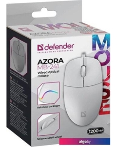 Мышь Azora MB-241 (белый) Defender