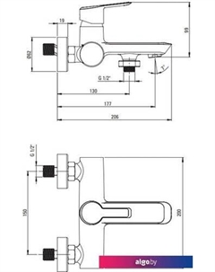 Смеситель Arnika BQA 010N Deante