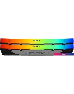 Оперативная память FURY Renegade RGB 32ГБ DDR4 3200МГц KF432C16RB2A/32 Kingston