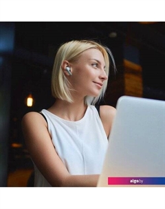 Наушники W1 ANC (белый/серебристый) Haylou