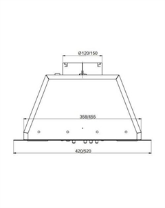 Кухонная вытяжка Box 52П-700 213857 (белый) Elikor