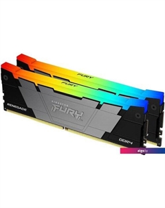 Оперативная память FURY Renegade RGB 32ГБ DDR4 3600МГц KF436C18RB2A/32 Kingston