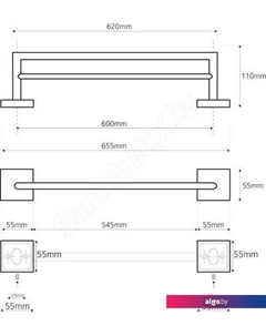 Держатель для полотенца 132204052 Bemeta