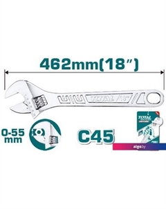 Ключ разводной THT1010183 Total