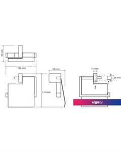Держатель для туалетной бумаги Gamma 145812012 Bemeta