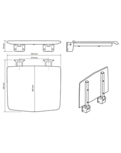 Сиденье для душа 203125064 Bemeta