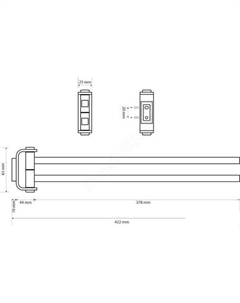 Держатель для полотенца Solo 139104102 Bemeta