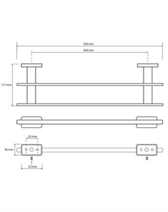 Держатель для бритвенного станка Niki 153104052 Bemeta
