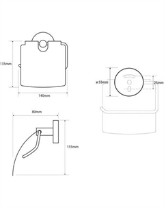 Держатель для туалетной бумаги Omega 104112012 Bemeta