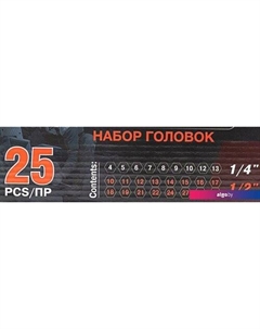 Набор головок слесарных FK-50121G Forcekraft