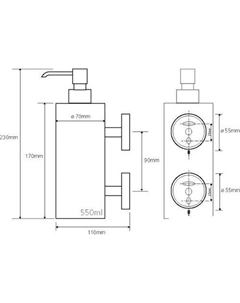 Дозатор Neo 104109035 Bemeta