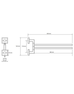 Держатель для полотенца Beta 132204102 Bemeta