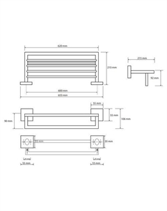Полка для полотенца Beta 132205072 Bemeta