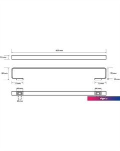 Держатель для полотенца Solo 139104412 Bemeta