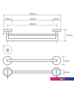 Держатель для полотенца Neo 104204055 Bemeta