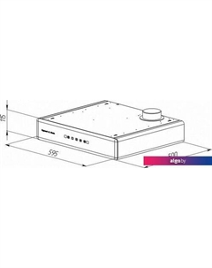 Кухонная вытяжка K 009.4 B Zigmund & shtain